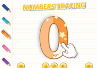 English Numbers Tracing 0-9